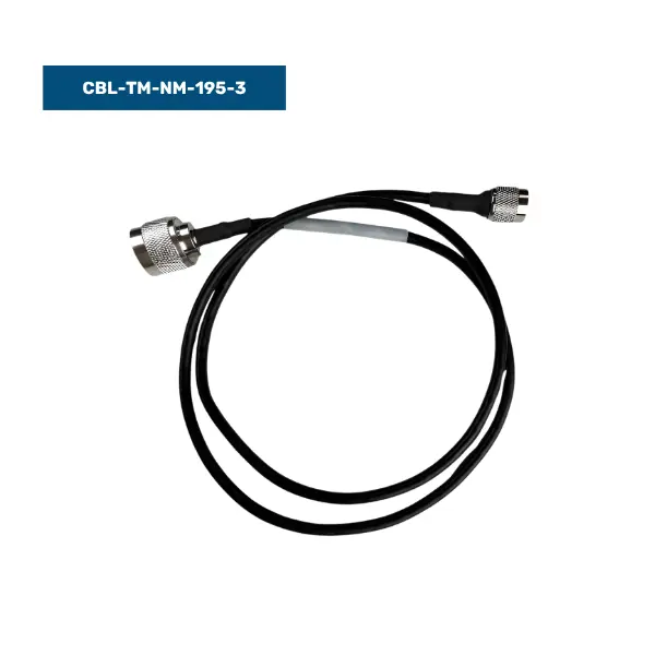 3-foot LMR-195 RF cable with TNC-male and N-male connectors