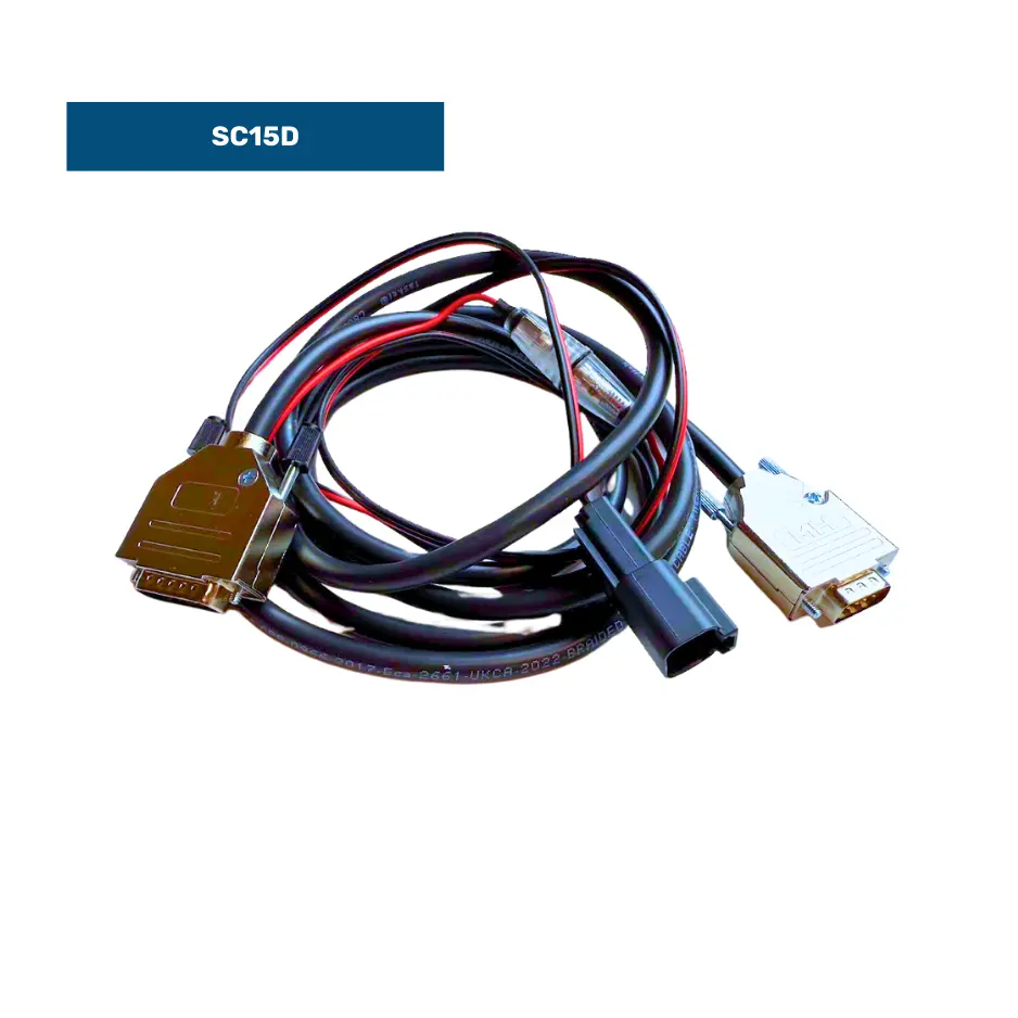 SC15D data and power cable assembly for SATEL radios